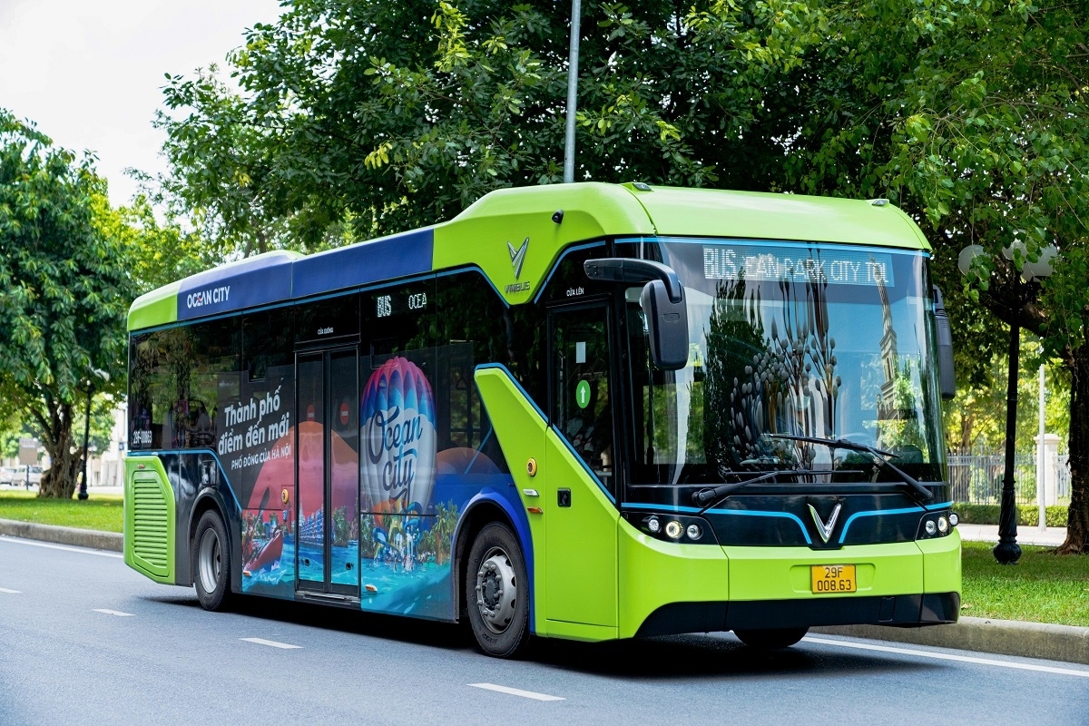 Ocean City Bus và Vinbus mang hơn tám triệu người dân Hà Nội